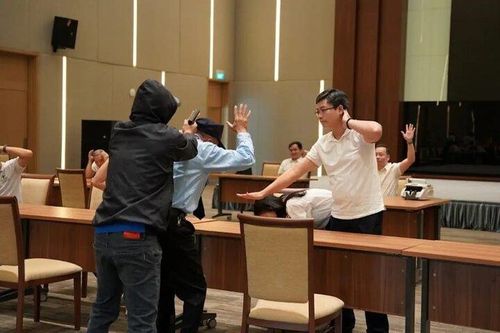 VCBC tổ chức diễn tập kỹ năng xử lý tình huống bảo vệ an toàn hàng hóa đặc biệt