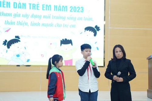 117 thiếu nhi quận Đống Đa tham gia Diễn đàn trẻ em