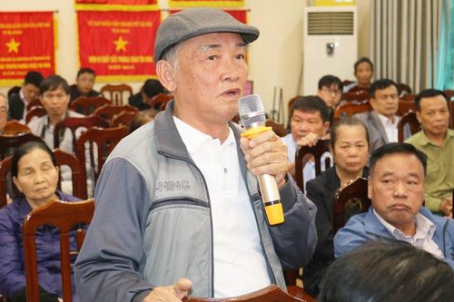 Cử tri huyện Quốc Oai kiến nghị cải tạo, xây dựng lại chợ Phủ Quốc