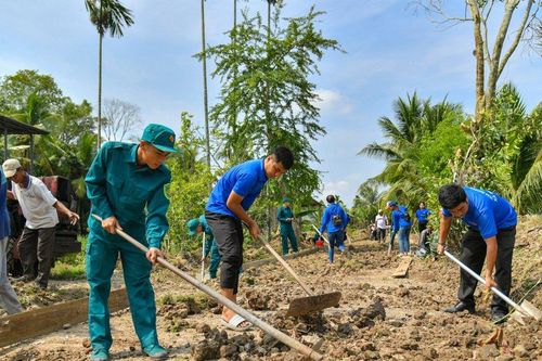 Xây dựng 32 căn nhà đại đoàn kết dịp Tết quân, dân Chôl Chnăm Thmây