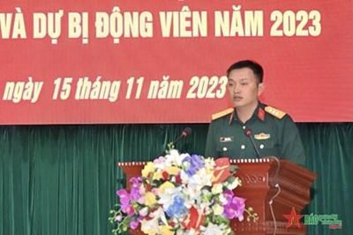 Tỉnh Đắk Nông rút kinh nghiệm công tác xây dựng lực lượng Dân quân tự vệ và Dự bị động viên năm 2023