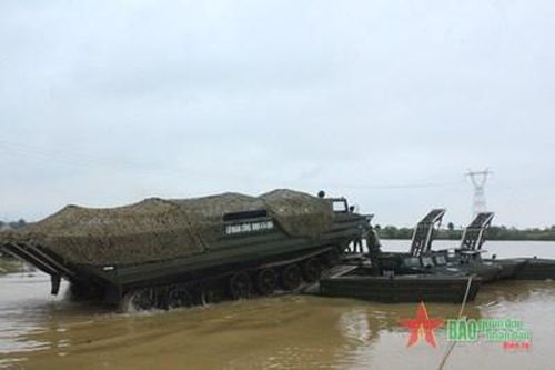 Lữ đoàn Công binh 414, Quân khu 4 tổ chức diễn tập thành công tốt đẹp