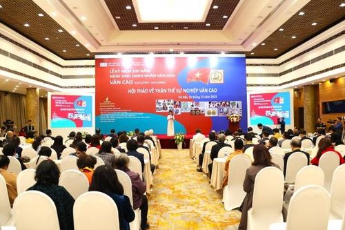 Lễ kỷ niệm 100 năm ngày sinh danh nhân văn hóa Văn Cao