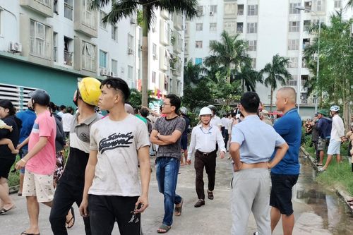 Cháy căn hộ chung cư ở Đà Nẵng, cả trăm người dân tháo chạy