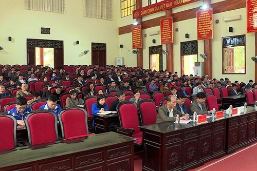 Hà Trung: Đối thoại giữa người đứng đầu cấp ủy với các đoàn thể chính trị - xã hội và nhân dân năm 2023