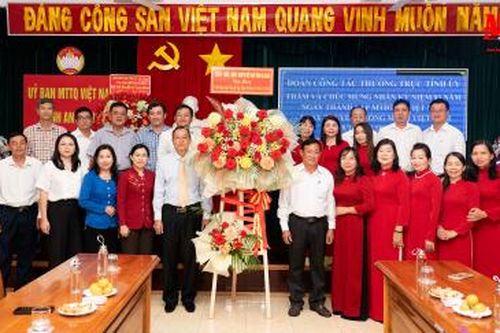 Lãnh đạo tỉnh An Giang chúc mừng 93 năm Ngày thành lập Mặt trận dân tộc thống nhất Việt Nam – Ngày truyền thống MTTQ Việt Nam