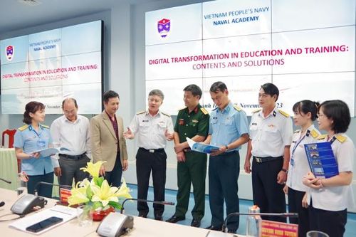 Học viện Hải quân: Tổ chức hội thảo tiếng Anh về chuyển đổi số trong giáo dục - đào tạo