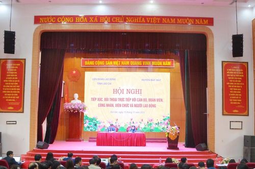250 đoàn viên huyện Bát Xát tham gia tiếp xúc, đối thoại