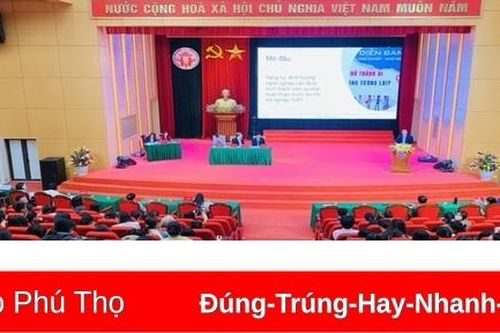 Hội thảo khoa học 'Tổ chức hoạt động giáo dục địa phương trong trường phổ thông tỉnh Phú Thọ theo định hướng phát triển năng lực học sinh'