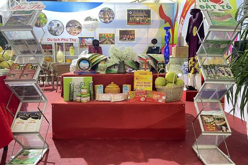 Phú Thọ tham gia triển lãm 'Không gian Di sản văn hóa và sản phẩm thủ công truyền thống'