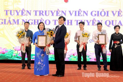 Hội thi Tuyên truyền viên giỏi về công tác giảm nghèo tỉnh Tuyên Quang năm 2023