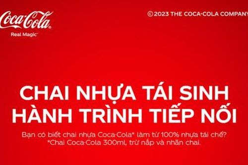 Coca-Cola triển khai chương trình 'Chai nhựa tái sinh, hành trình tiếp nối' tại Việt Nam