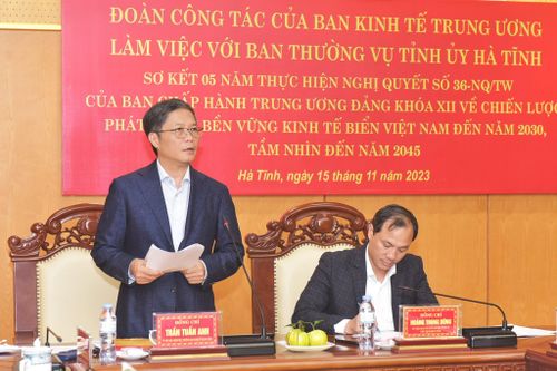 Hà Tĩnh đặt mục tiêu trở thành tỉnh mạnh về biển, giàu từ biển