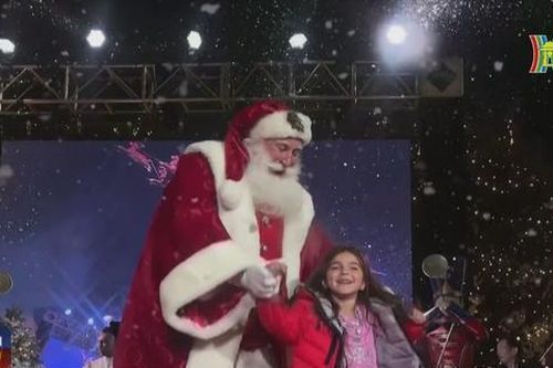 Độc đáo lễ thắp sáng cây thông Noel tại Mỹ