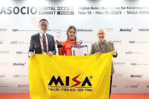 MISA là Doanh nghiệp Công nghệ xuất sắc tại Giải thưởng quốc tế khu vực châu Á - châu Đại dương ASOCIO 2023