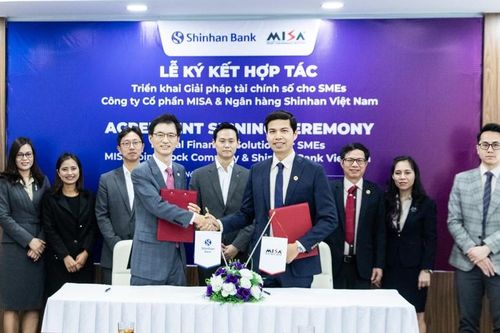 MISA và Ngân hàng Shinhan Việt Nam ký kết hợp tác triển khai giải pháp tài chính số cho SMEs