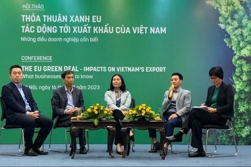 Có tới 88-93% doanh nghiệp chưa từng biết tới hoặc chỉ nghe nói sơ qua về Thỏa thuận Xanh EU