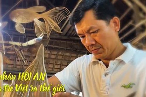 'Việt Nam đa sắc': Nghệ nhân Hội An nỗ lực đưa tre Việt ra thế giới