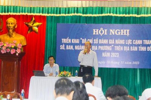 Đồng Nai lần đầu triển khai bộ chỉ số đánh giá năng lực cạnh tranh các sở ngành