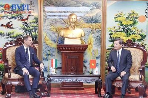Viện trưởng Lê Minh Trí tiếp Bộ trưởng Bộ Tư pháp Hungary