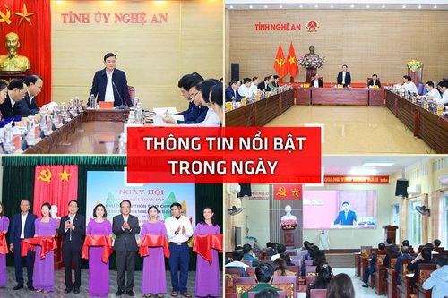 Nghệ An: Thông tin nổi bật ngày 16/11