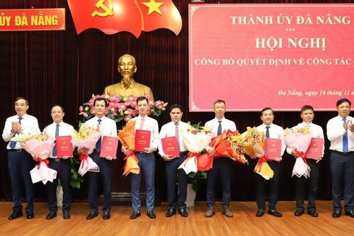 Đà Nẵng điều động, bổ nhiệm nhiều cán bộ chủ chốt