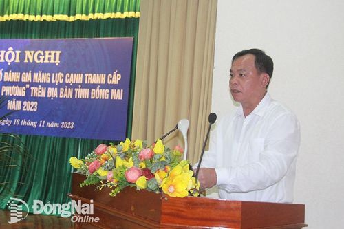 Đồng Nai triển khai bộ chỉ số đánh giá năng lực cạnh tranh cấp sở, ngành, địa phương