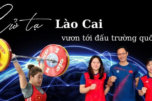 Cử tạ Lào Cai vươn tới đấu trường quốc tế