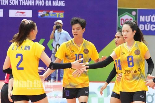 Giải bóng chuyền vô địch quốc gia Cúp Hóa chất Đức Giang 2023: nữ Ninh Bình LienVietPostBank chiến thắng trước Xi măng Long Sơn Thanh Hóa 3-0