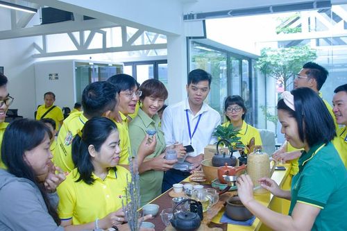 Nếm vị thiền trong chén trà thơm