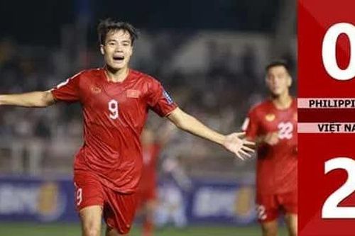 Vòng loại thứ 2 WORLD CUP 2026 bảng F khu vực châu Á: Philippines 0-2 Việt Nam