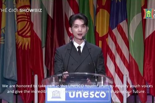 Seventeen, nhóm K-pop đầu tiên phát biểu tại UNESCO