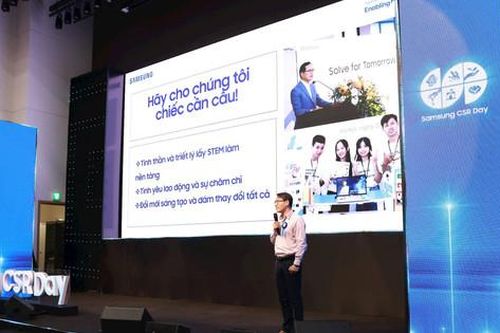 Samsung sẽ luôn đi đầu thực hiện các hoạt động cống hiến xã hội