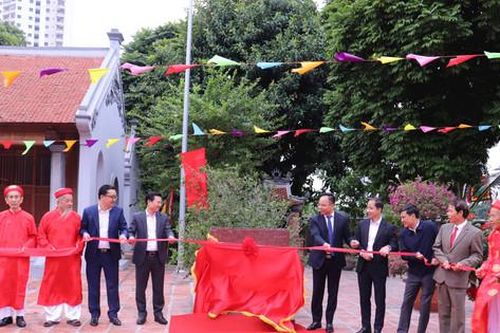 Quận Hoàng Mai có thêm 2 di tích được tu bổ, tôn tạo
