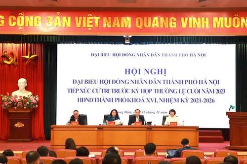 Cử tri quận Long Biên kiến nghị đẩy nhanh tiến độ đầu tư xây dựng công viên chuyên đề