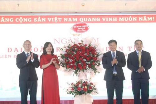 Liên tổ dân phố phường Giảng Võ vui Ngày hội Đại đoàn kết