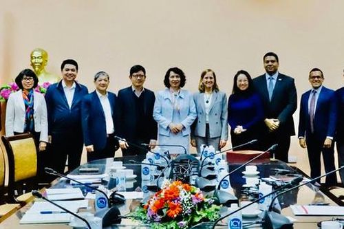 Thứ trưởng Bộ Y tế Nguyễn Thị Liên Hương tiếp Giám Đốc Quốc gia USAID