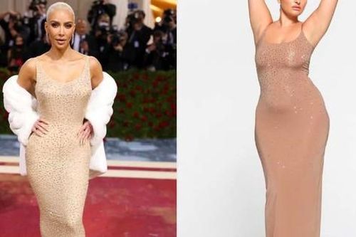 Kim Kardashian sản xuất hàng loạt 'hàng nhái' bộ đầm huyền thoại của Marilyn Monroe