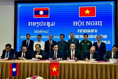 Điện Biên và 6 tỉnh bắc Lào tăng cường hợp tác thương mại biên giới
