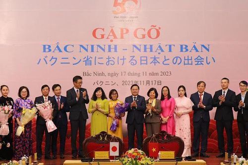 Thúc đẩy hợp tác, xúc tiến đầu tư giữa Nhật Bản và tỉnh Bắc Ninh