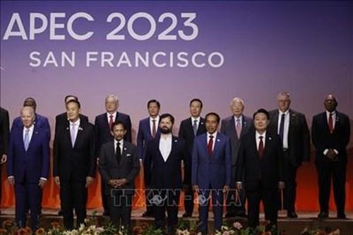 Chủ tịch nước dự phiên chụp ảnh chung với các Nhà lãnh đạo kinh tế APEC