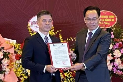 Trường Đại học Xây dựng Hà Nội có tân hiệu trưởng 47 tuổi