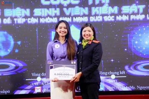 Chung kết cuộc thi hùng biện sinh viên Kiểm sát 2023