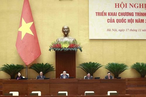 Chủ tịch Quốc hội chủ trì Hội nghị triển khai Chương trình Giám sát năm 2024