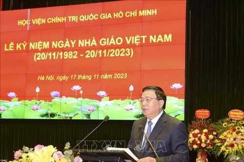 Học viện Chính trị quốc gia Hồ Chí Minh kỷ niệm Ngày Nhà giáo Việt Nam