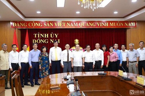 Đoàn công tác của Đảng đoàn Hội Luật gia Việt Nam làm việc với Tỉnh ủy Đồng Nai