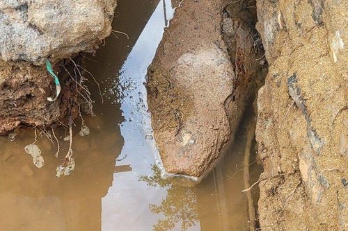 Đào móng, chủ nhà tá hỏa khi phát hiện quả bom hơn 340kg