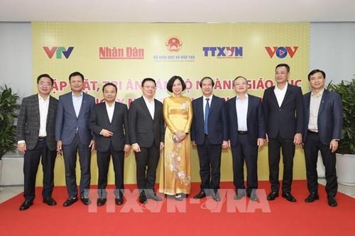 Bốn cơ quan báo chí chủ lực gặp mặt, tri ân cán bộ, nhà giáo ngành Giáo dục