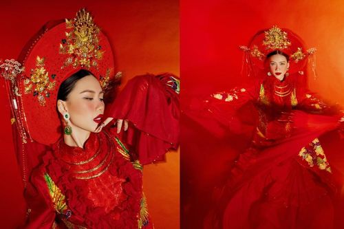 Bùi Quỳnh Hoa bất ngờ gặp sự cố trước giờ thi National Costume?