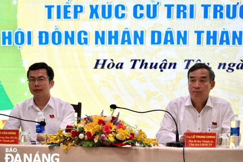 Cử tri kiến nghị các vấn đề phát triển đô thị